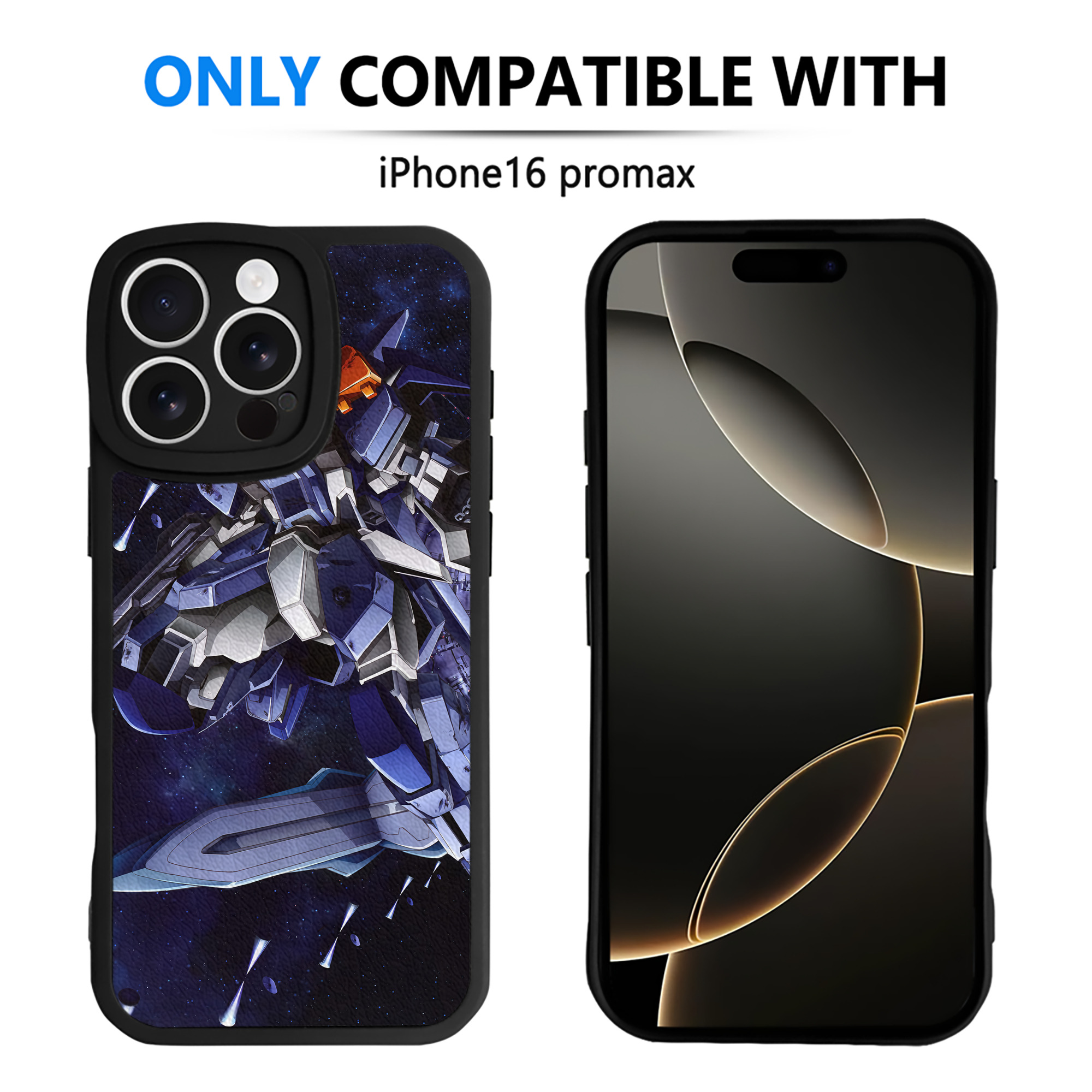 （画像用） 機動戦士ガンダム Mobile Suit Gundam 【iPhone 16シリーズ対応】シリコンスマホケース（レザー調） 材質：シリコン